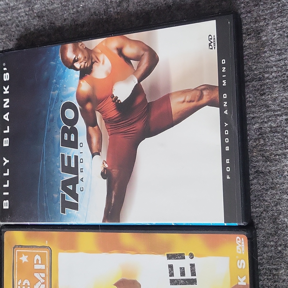 Billy Blanks Tae Bo and Bootcamp DVD Set - Black, White, Gold - Picture 2 of 4
